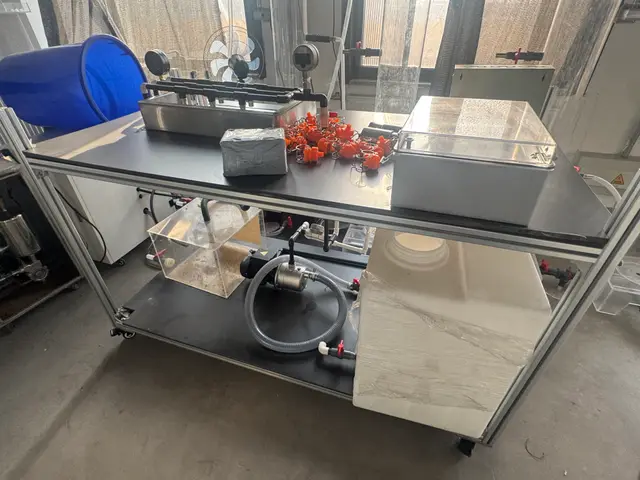 清洗流程/装置示意